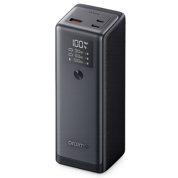 Oraimo PowerJet 130 Power Bank – 27600mAh 130W Ultra Fast Charging
